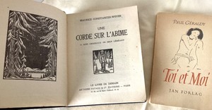 lot 27 image: Pair of Vintage French Books