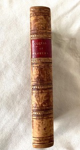 lot 33 image: Antique Leatherbound Gardening  Flowers Book