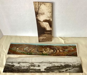 lot 52 image: Trio of Vintage Oversized Postcards