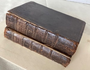 lot 76 image: Pair of (early) Antique Volumes The Ladys Companion