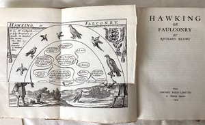 lot 83 image: Antique Book Hawking or Faulconry