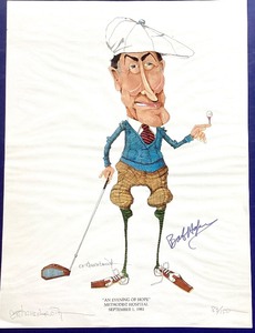 lot 99 image: Bob Hope Autographed Poster