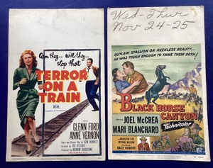 lot 101 image: Group of Vintage Movie Theatre Lobby Cards