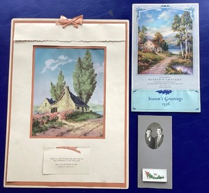 lot 107 image: Group of Vintage Calendars