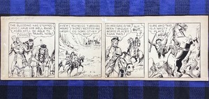 lot 109 image: Original Pen & Ink Comic Strip
