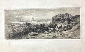 lot 138 image: Antique James Smillie Etching
