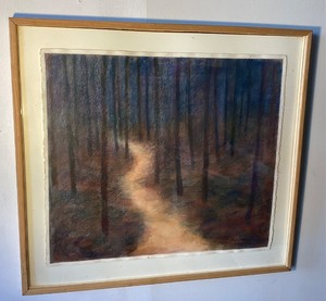 lot 149 image: Pastel Landscape Painting
