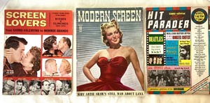 lot 161 image: Group of Vintage Celebrity Magazines