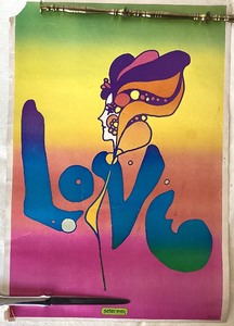 lot 163 image: Pair of Vintage Peter Max Posters