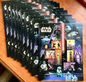 lot 225 image: Star Wars Mint Sheets and Postcards