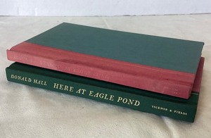 lot 175 image: Pair of Donald Hall Books