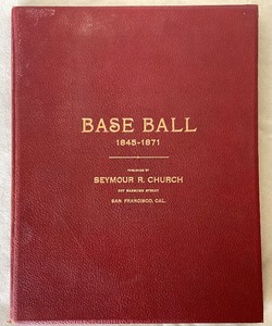 lot 182 image: Rare Antique Baseball Book