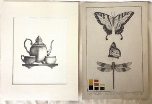 lot 201 image: Group of Student Drawings and Prints