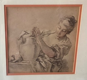 lot 124 image: A Lady Potter Lithograph