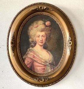 lot 125 image: Vintage Portrait of a Lady