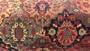lot 23 image: 132 x 22 (290 Sq Ft) Couristan Baktiari Midnight Carpet Remnant