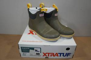 Xtratuf Mens Ankle Deck Boots -Size 9