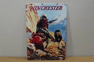 Novelty Metal Sign -Winchester