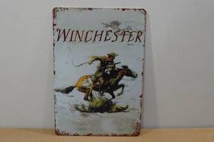 Novelty Metal Sign -Winchester