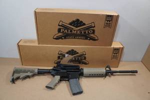 Unfired Custom Built Palmetto State Armory .2235.56 AR-Format Semi-Auto Rifle