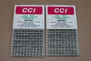 200 CCI 300 Large Pistol Primers