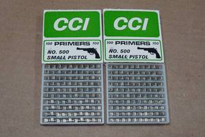 200 CCI 500 Small Pistol Primers