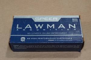 50 Speer Lawman 9mm Luger 124 Gr TMJ Ammo
