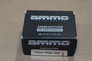 20 Ammo Inc 10mm Auto 180 Gr JHP Ammo