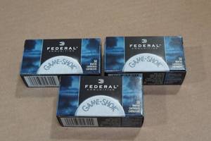 150 Federal Game Shok .22 LR 38 Gr Plated HP Ammo