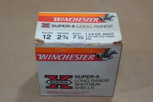25 Winchester 12 Gauge 2-34 7-12 Shot Shotshells