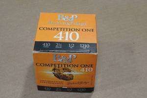 25 B&P Competition One .410 Bore 2-12 8 Shot Shotshells