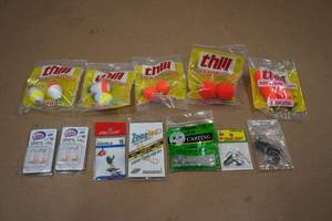 Assorted Ice Fishing Tackle