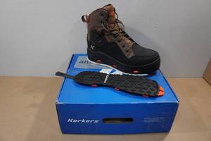 Korkers Mens Buckskin Wading Boots -Size 12