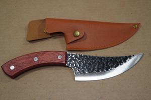 Carbon Steel Viking Co Hammered Knife