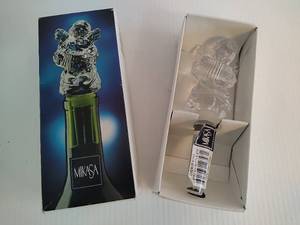 MIKASA Lead Crystal Wine Bottle Stopper