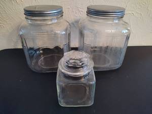 Lot of Jars with Lids