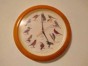 NATIONAL AUDUBON Bird Clock