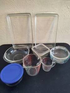 Assorted Glass Baking Dishes