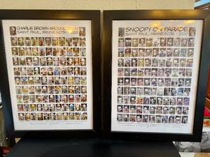 Snoopy & Charlie Brown Framed Pics (2)