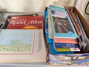 Lot of Assorted MapsAtlas
