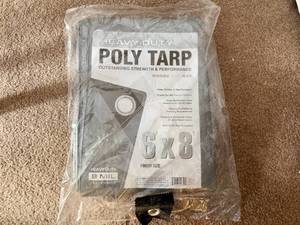 Heavy Duty Tarp (6x8) New in Bag