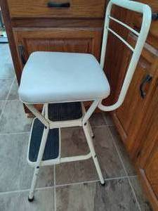 Vintage ChairStep Stool Combo