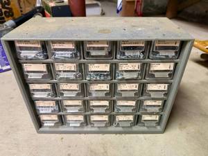 Bin of Screws with Drawers