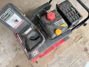 YARD MACHINES Snowblower Not in Working Condition