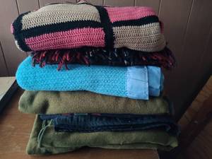 Lot of Assorted Blankets