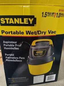 STANLEY Portable WetDry Vac