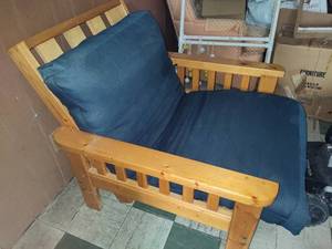 Wood Adirondack Chair wCushion