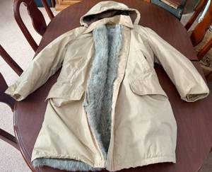 Mens LinedHooded Winter Coat