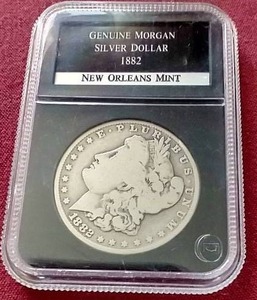 Slabbed 1882-O Morgan Dollar
