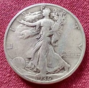 1936-S Walking Liberty Half Dollar
